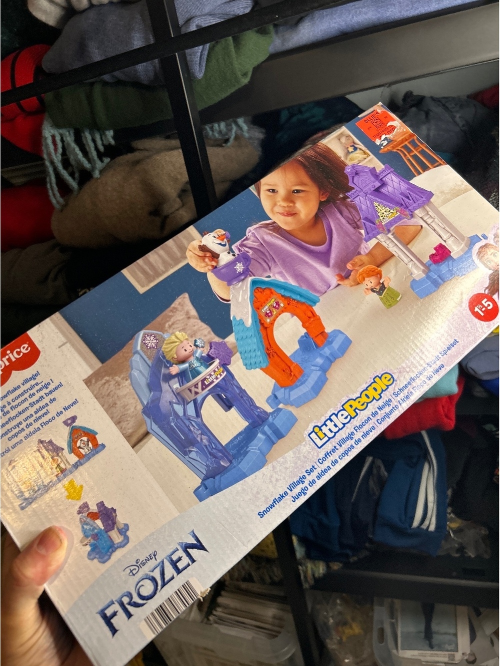 Fisher-Price Little People Frozen Snowflake City Playset